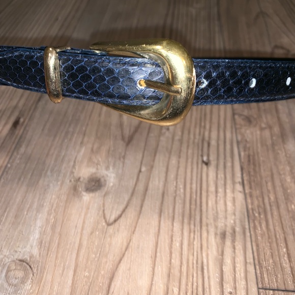 Accessories - Vintage Snake Skin Belt 29”